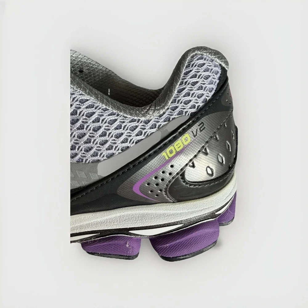 New Balance 1080 v2 Made in USA Women's 10 Gray Purple Running Shoes NWOB - Picture 8 of 8